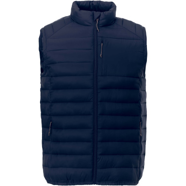 Logotrade Geschäftsgeschenke das Foto: Pallas GRS recycelter wattierter Bodywarmer für Herren